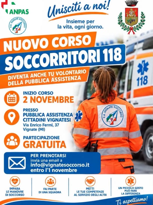 Nuovo corso soccorritori