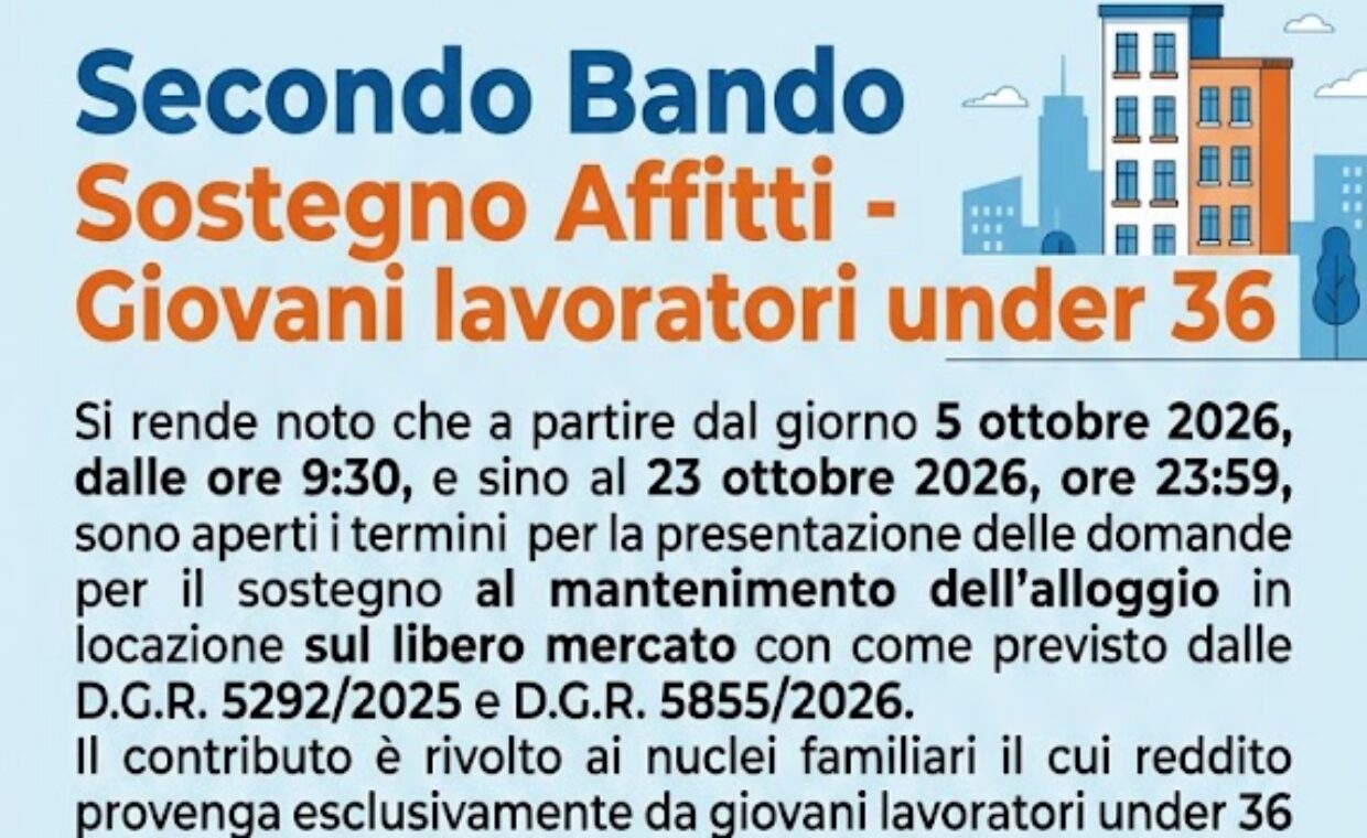 Secondo bando sa