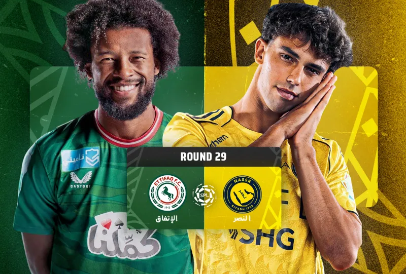 النصر ضد الاتفاق - دوري روشن السعودي 2025/2026 - الجولة 29