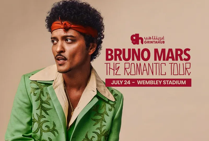 The Romantic Tour: Bruno Mars, London 24 July
