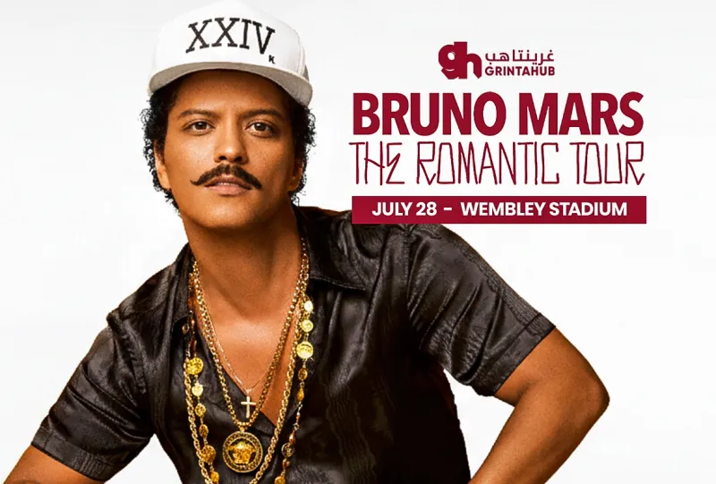 The Romantic Tour: Bruno Mars, London 28 July
