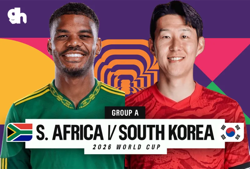 جنوب أفريقيا ضد كوريا الجنوبية - كاس العالم 2026 المجموعة A