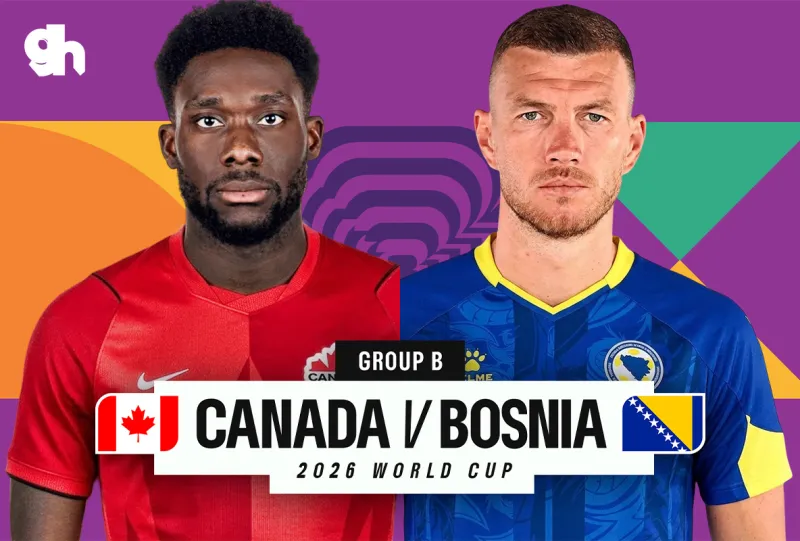 كندا ضد البوسنة و الهرسك - كاس العالم 2026 المجموعة B