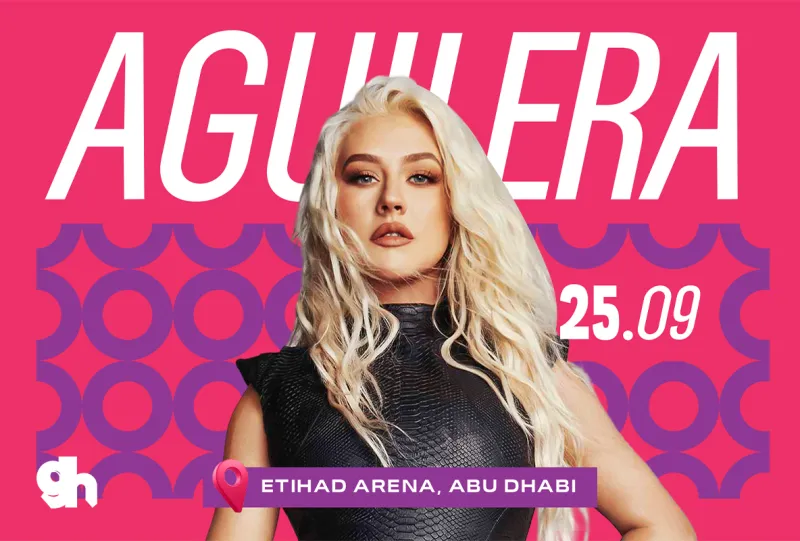 Christina Aguilera in Abu Dhabi 2026