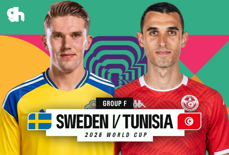 Sweden vs Tunisia -  FIFA World Cup 2026 Group F