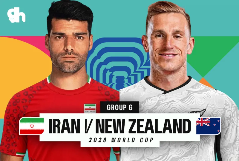 إيران ضد نيوزلندا - كاس العالم 2026 المجموعة G