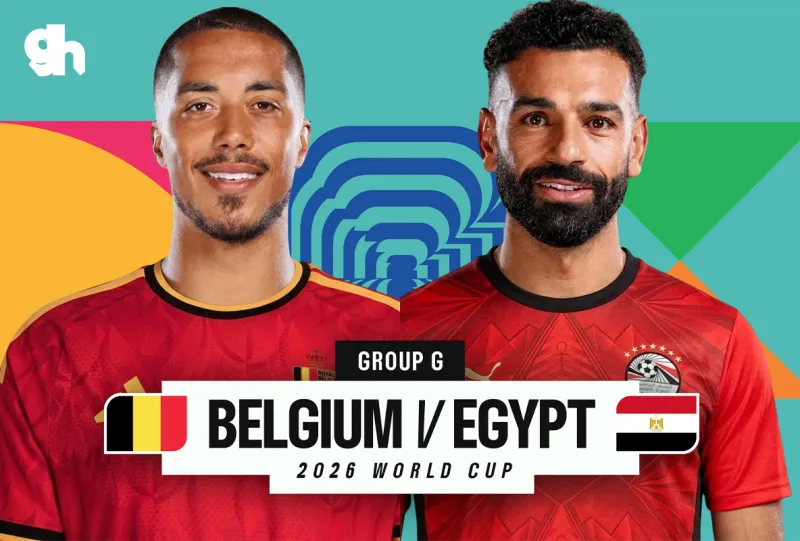 بلجيكا ضد مصر - كاس العالم 2026 المجموعة G