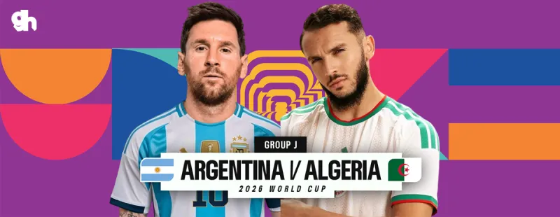 الأرجنتين ضد الجزائر - كاس العالم 2026 المجموعة J