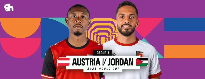 النمسا ضد الأردن - كاس العالم 2026 المجموعة J