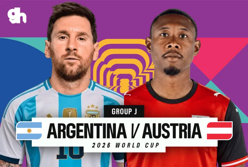 Argentina vs Austria -  FIFA World Cup 2026 Group J