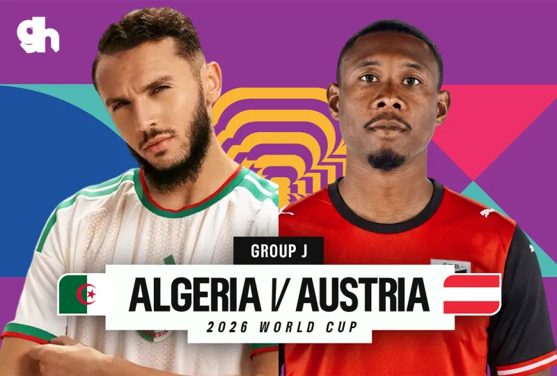 Algeria vs Austria - FIFA World Cup 2026 Group J