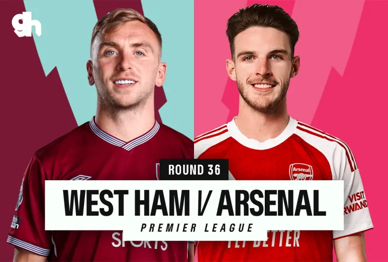 West Ham United vs Arsenal - Premier League 2026/25 Matchweek 36