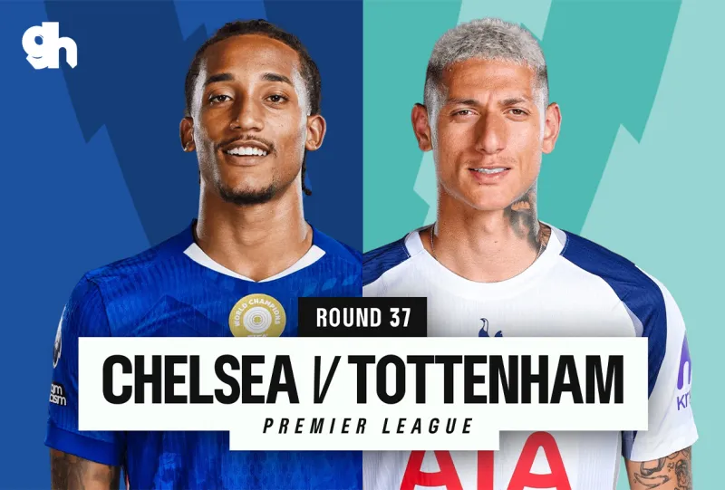 Chelsea vs Tottenham Hotspur - Premier League 2026/25 Matchweek 37