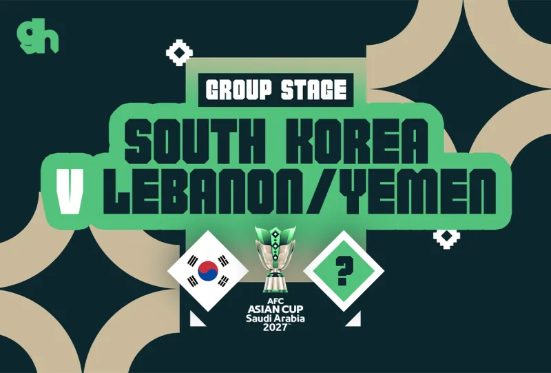 Korea Republic vs Lebanon/Yemen | Group Stage | AFC Asian Cup 2027