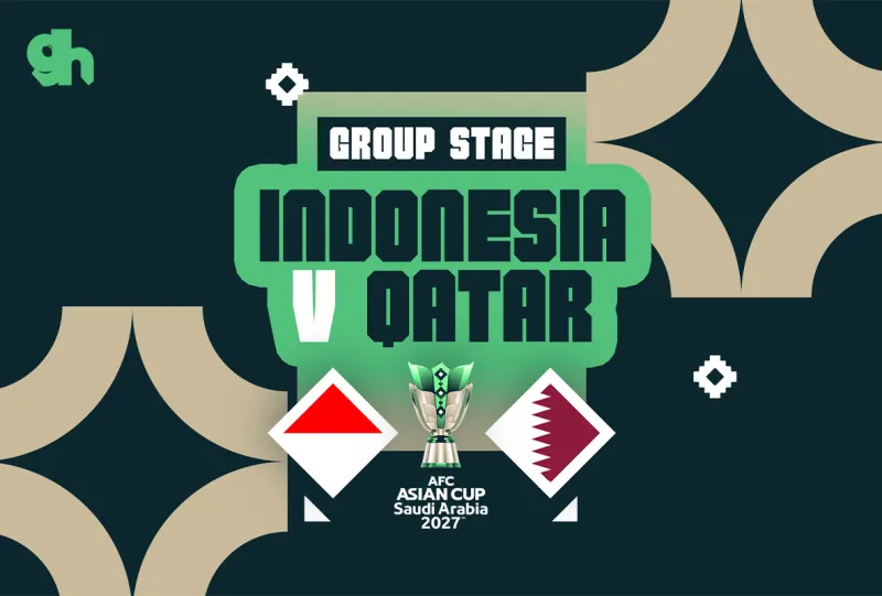 Indonesia vs Qatar | Group Stage | AFC Asian Cup 2027