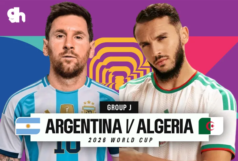 الأرجنتين ضد الجزائر - كاس العالم 2026 المجموعة J