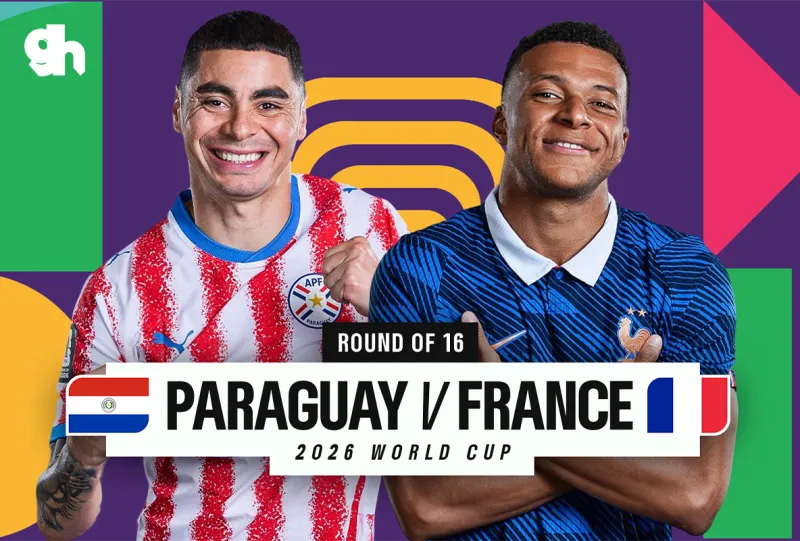 Paraguay vs France -  FIFA World Cup 2026 Round 16