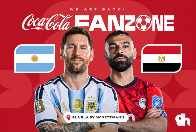 فان زون كوكاكولا دبي – الأرجنتين ضد مصر | كأس العالم 2026