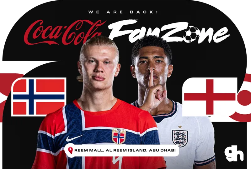 فان زون كوكاكولا ابوظبي - النرويج ضد انجلترا | كاس العالم 2026