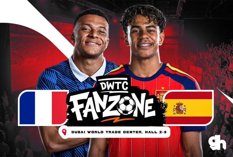 Dubai Mall Fan Zone France vs Spain – FIFA World Cup 2026 Semi-Final
