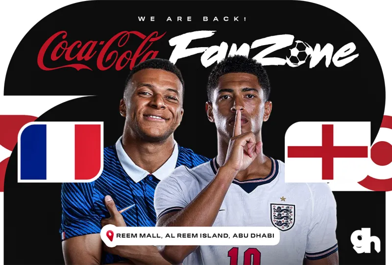 Coca-Cola Fan Zone Abu Dhabi France vs England – Third Place Play-Off | FIFA World Cup 2026