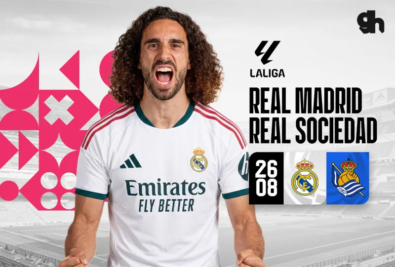 Real Madrid vs Real Sociedad - Round 1 La Liga 2025/26