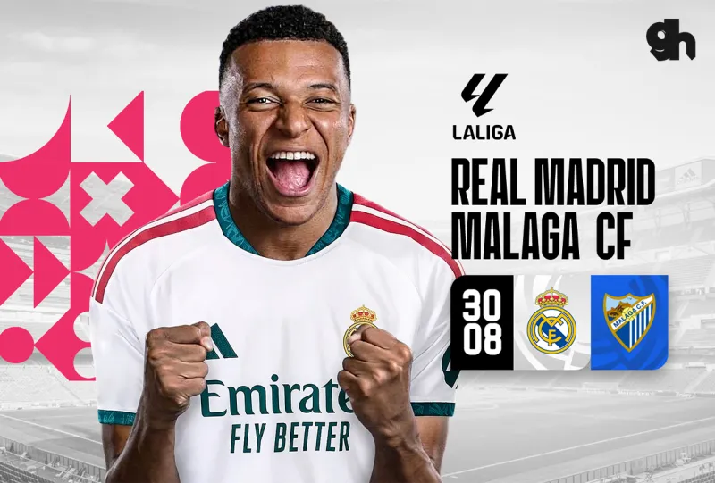 Real Madrid vs Málaga CF - Round 3 La Liga 2025/26