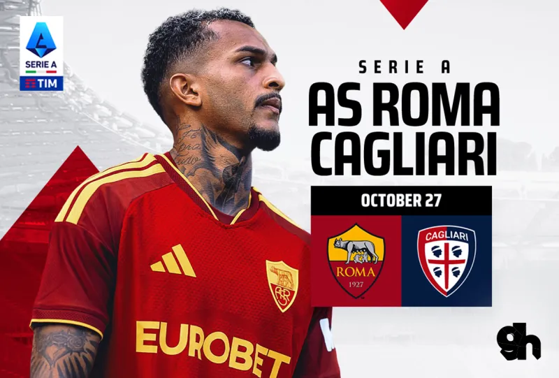 Roma vs Cagliari - Round 9 Italian League 2026/27