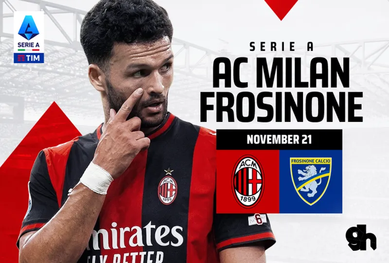AC Milan vs Frosinone - Round 12 Italian League 2026/27