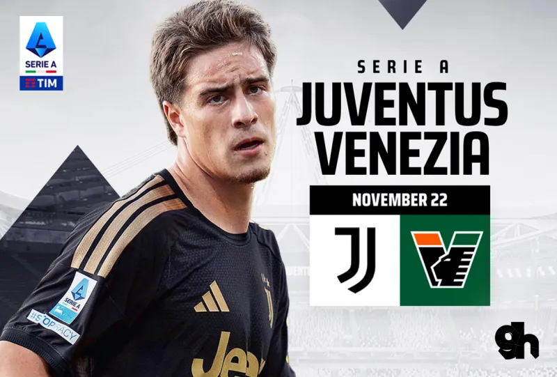 Juventus vs Venezia - Round 12 Italian League 2026/27