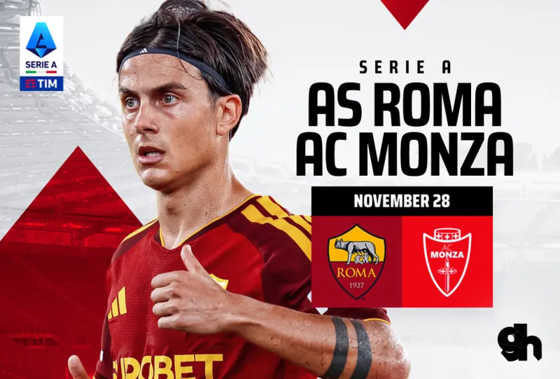Roma vs Monza - Round 13 Italian League 2026/27