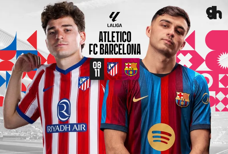Atlético de Madrid vs Barcelona - Round 12 La Liga 2025/26