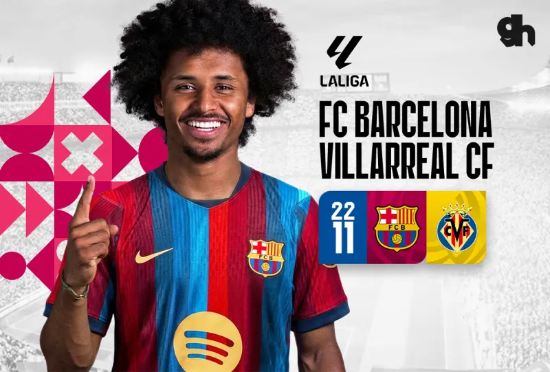 Barcelona vs Villarreal - Round 13 La Liga 2026/27