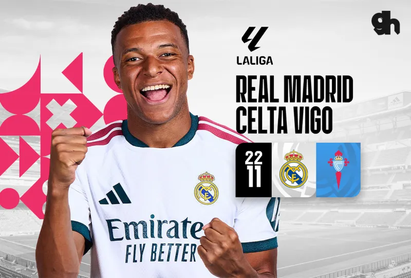 Real Madrid vs Celta de Vigo - Round 13 La Liga 2026/27