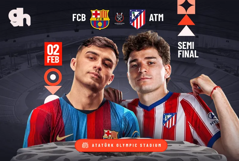 Barcelona vs Atlético Madrid - Spanish Super Cup 2027