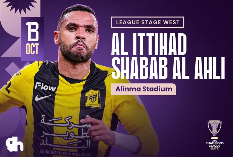 الاتحاد ضد شباب الأهلي الإماراتي | دوري ابطال اسيا للنخبة 26/27