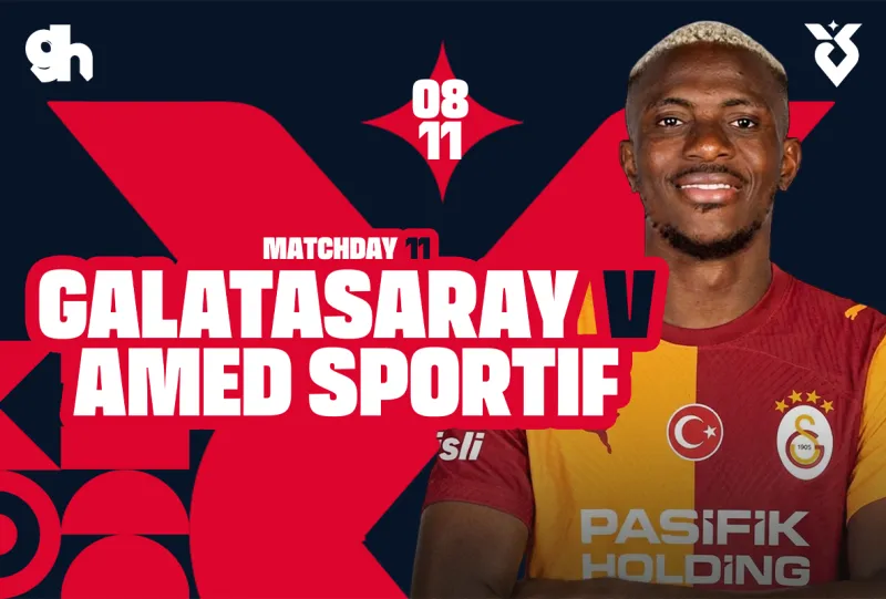 غلطة سراي ضد اميد سبورتيف - الجولة 11 - الدوري التركي الممتاز
