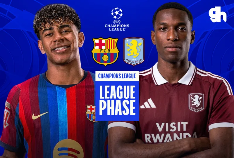 Barcelona vs Aston Villa - Champions League Group Stage 2026/2027