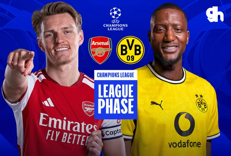 Arsenal vs Dortmund - Champions League Group Stage 2026/2027