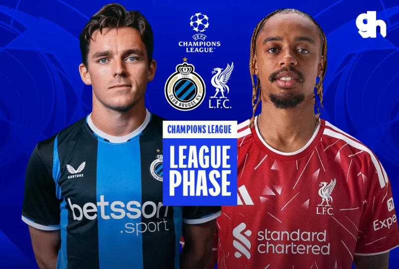 كلوب بروج ضد ليفربول - دور المجموعات دوري ابطال اوروبا 2026/2027