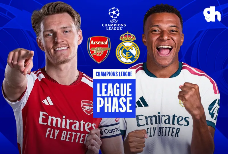 ارسنال ضد ريال مدريد - دور المجموعات دوري ابطال اوروبا 2026/2027