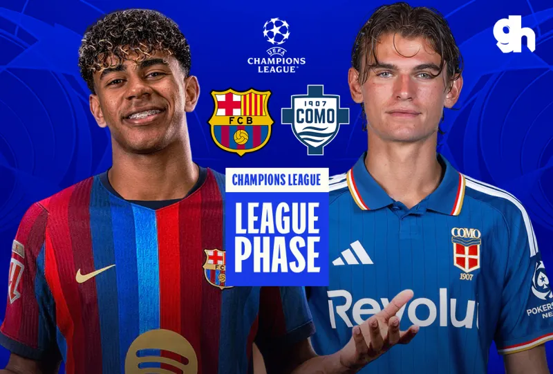 Barcelona vs Como - Champions League Group Stage 2026/2027
