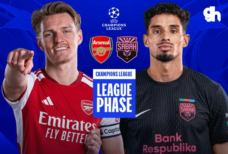 ارسنال ضد صباح - دور المجموعات دوري ابطال اوروبا 2026/2027
