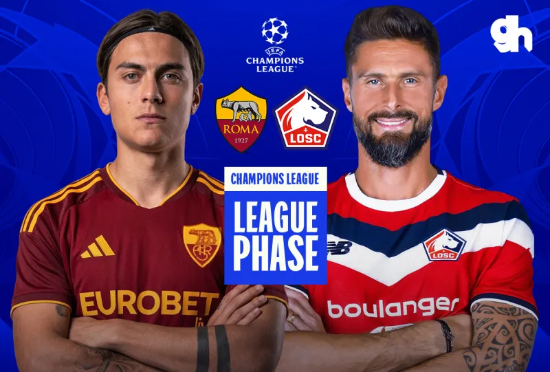 Roma vs Lille- Champions League Group Stage 2026/2027