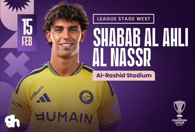 شباب الاهلي الاماراتي ضد النصر السعودي - دوري ابطال اسيا للنخبة 2027/2026