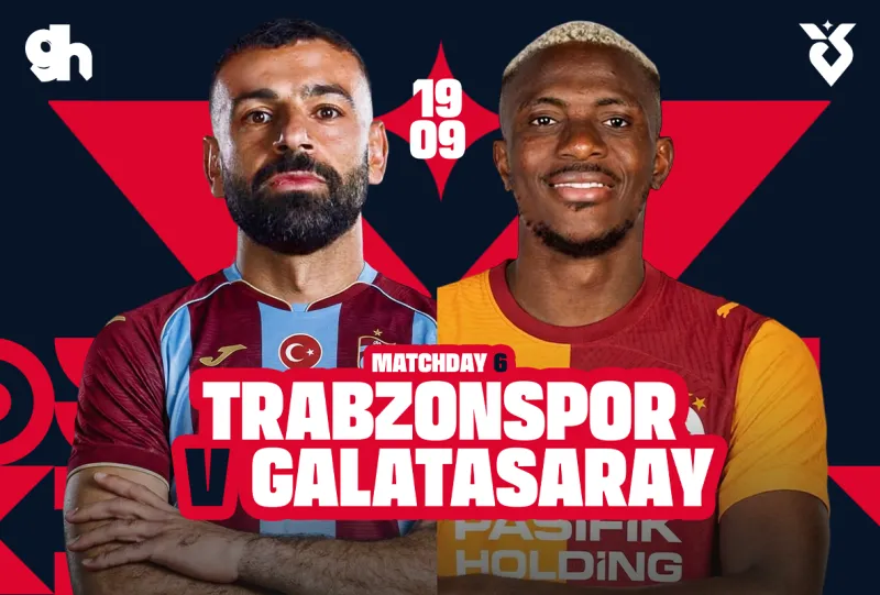 Trabzonspor vs Galatasaray - Matchday 6  - Turkish Super Lig