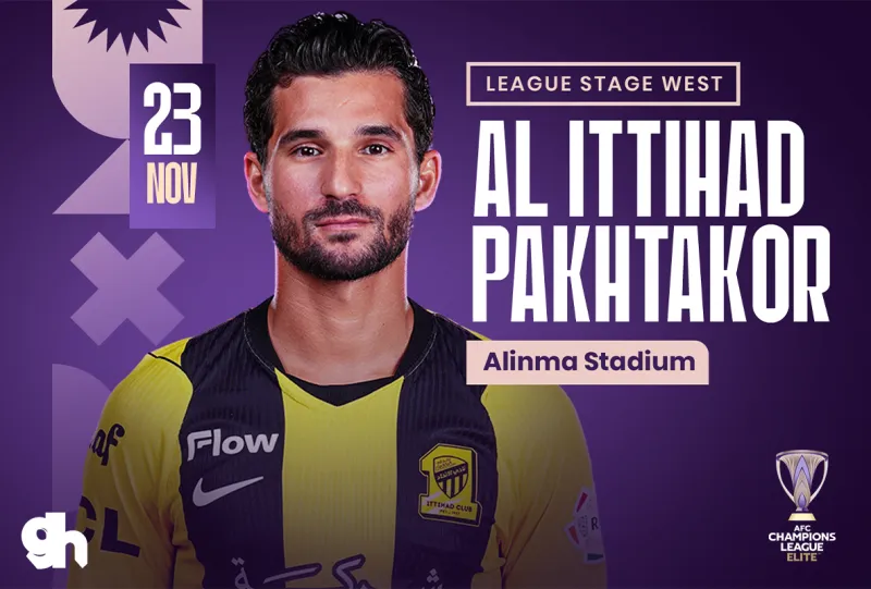 الاتحاد ضد باختاكور الأوزبكي | دوري ابطال اسيا للنخبة 26/27