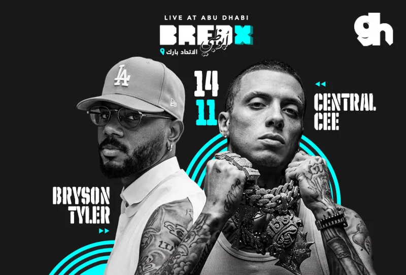 BREDx | Bryson Tiller & Central Cee in Abu Dhabi 2026