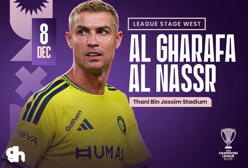 الغرافة القطري ضد النصر السعودي - دوري ابطال اسيا للنخبة 2027/2026