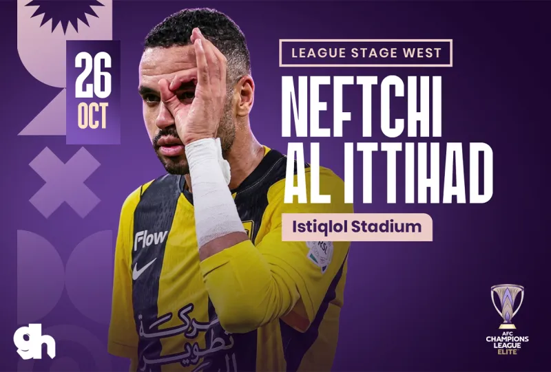 Neftchi (UZB) vs AL ITTIHAD CLUB (KSA) - AFC Champions League Elite 2026/2027